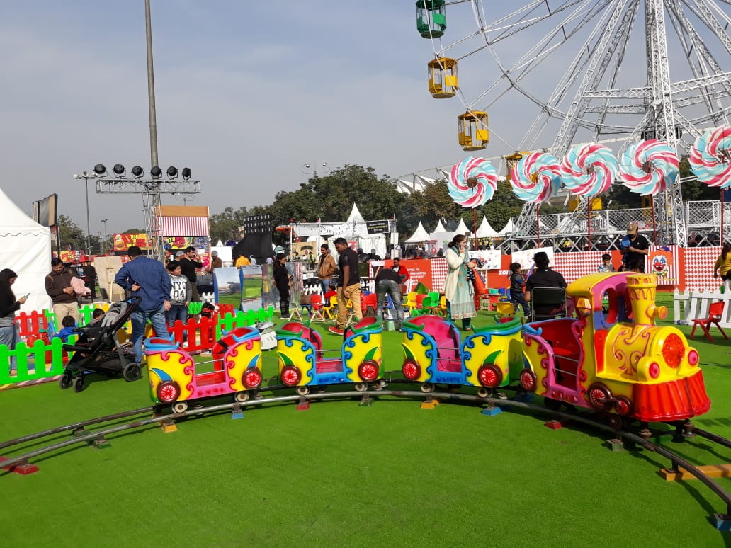  Kids Train Ride in tonk road